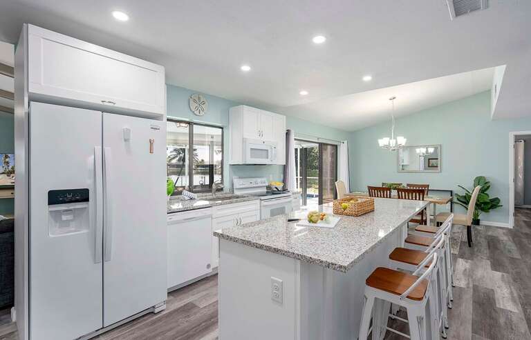 Open Style Kitchen with Center Island