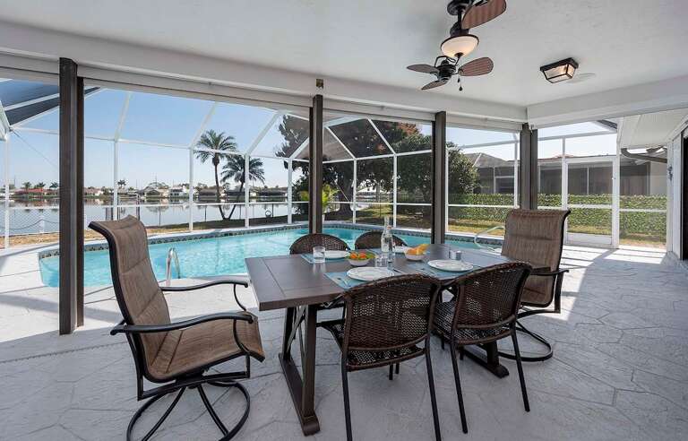 Outdoor Patio with Amazing Waterviews