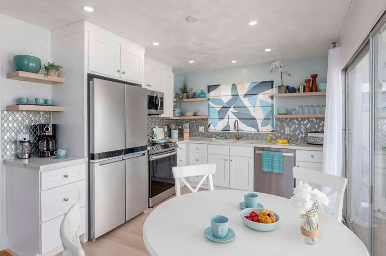 Kitchen with Stainless Appliances