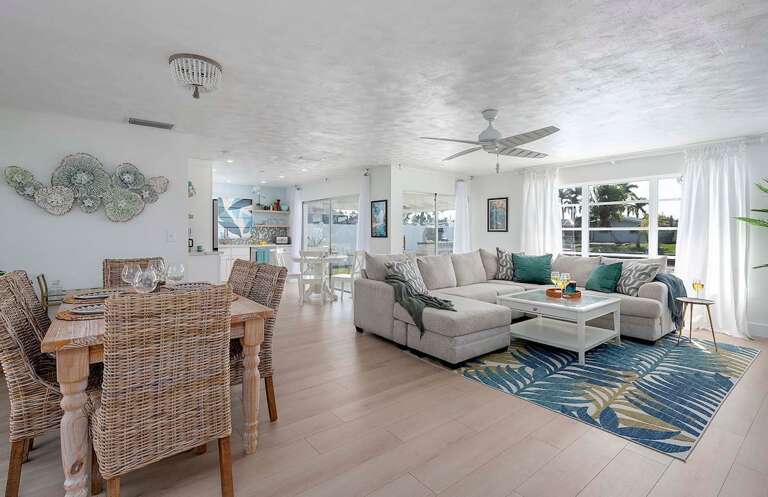 Open Living Space with Lots of Light