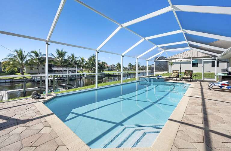 Large Pool with Shallow and Deep End