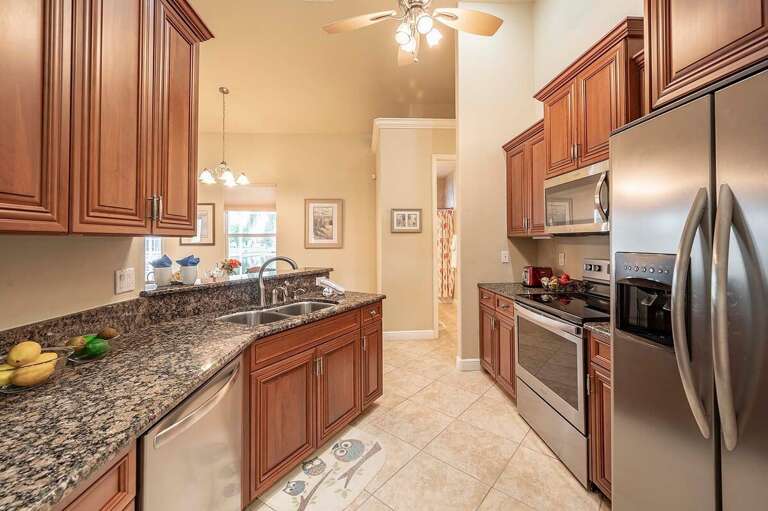 Kitchen with Stainless Appliances