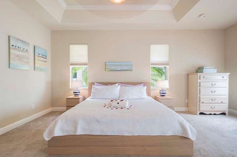 Main Bedroom with a King Size Bed