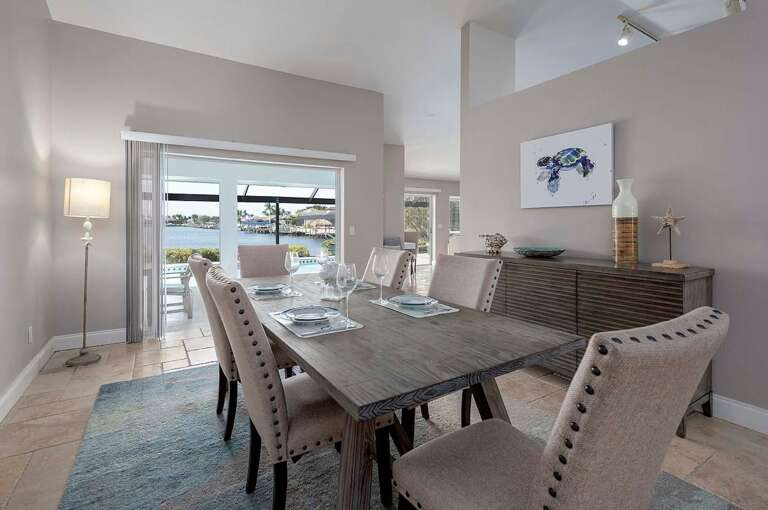Dining Room with Water Views