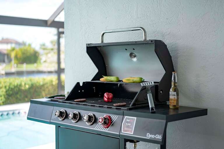 Propane BBQ Available for Grilling