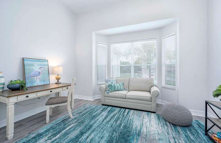 Large Office with Sleeper Couch