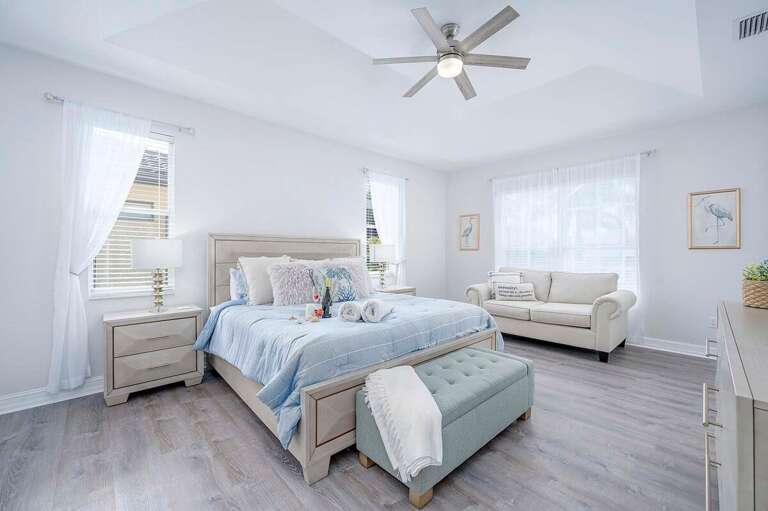 Main King Bedroom with Access to the Lanai