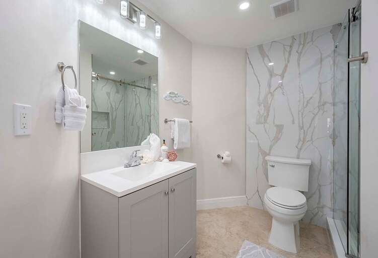 Guest Bathroom with Shower