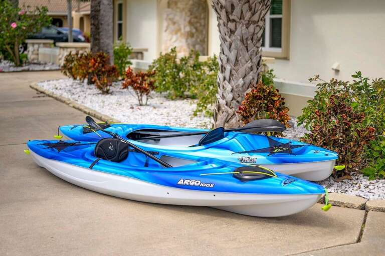 Kayaks for Guests Use at your own risk