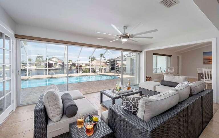 Lounge Area with Amazing Water Views