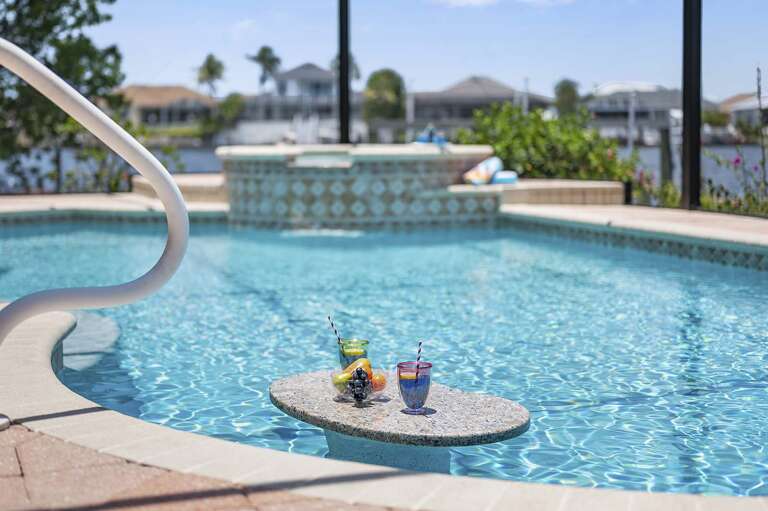Enjoy Cocktails in the Pool