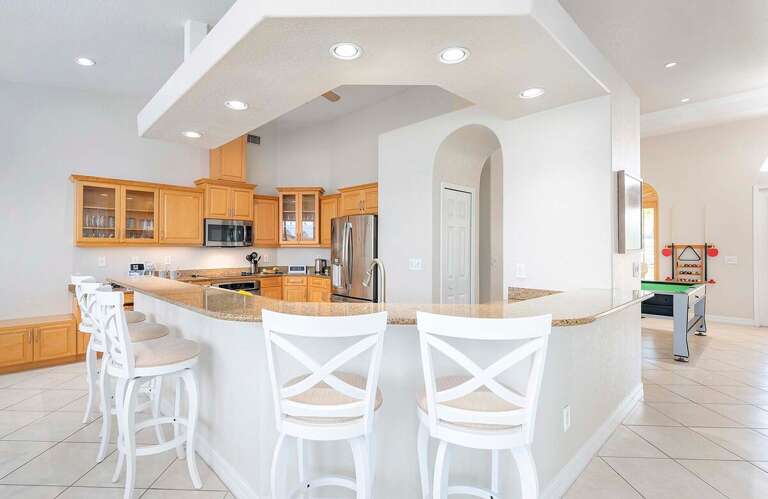 Kitchen with Stainless Steel Appliances