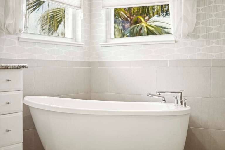 Soak in the Garden Tub