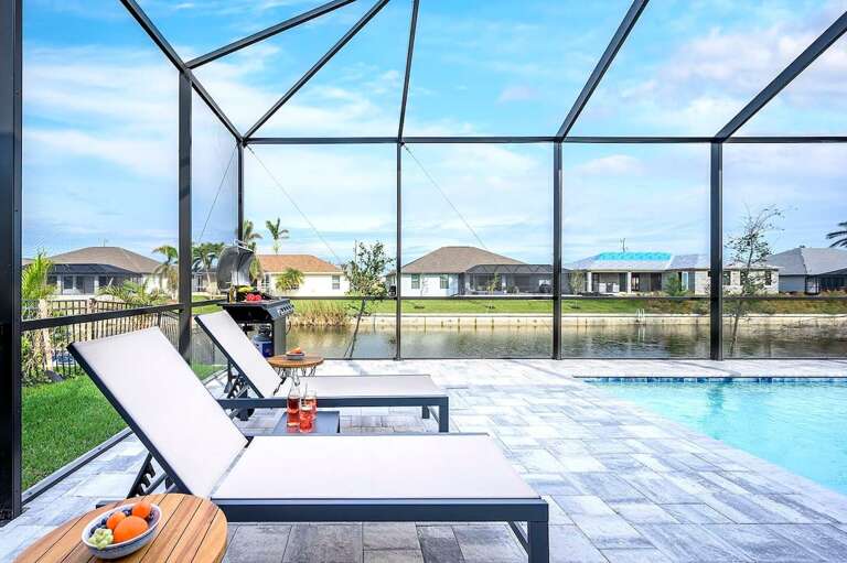 Lounges are Available for Sun Bathing