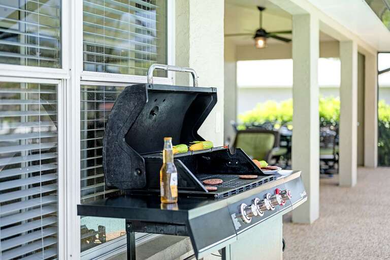 BBQ Anyone? Enjoy the Provided Propane BBQ to Cook Up some Burgers and Hot Dogs or a Juicy Steak