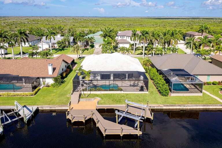 Aerial View of Back of Peninsula Point