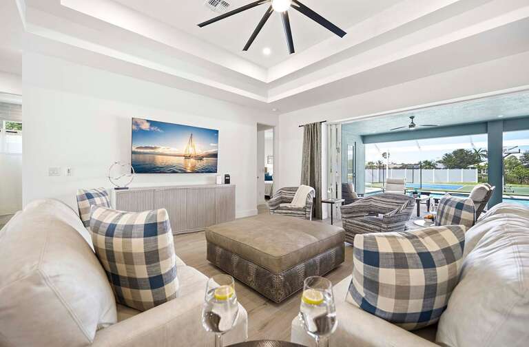 Comfortable Couches Invite you for some Relaxing Family Time