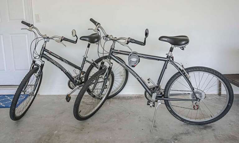 Bicycles at Porto Al Mare (Use at your Own Risk)