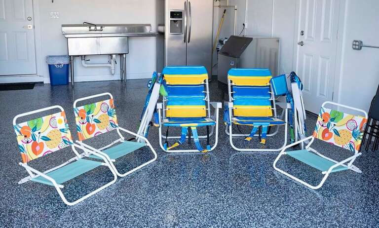 Beach Chairs Available for Guests