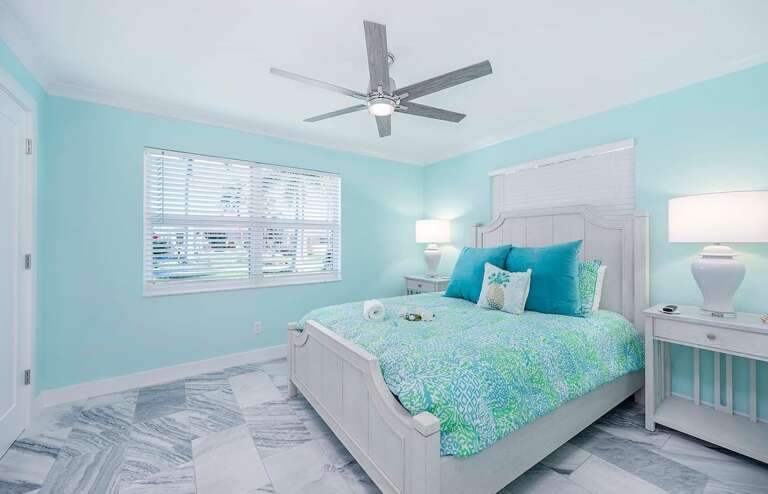 Guest Bedroom 3 Features a Queen Size Bed