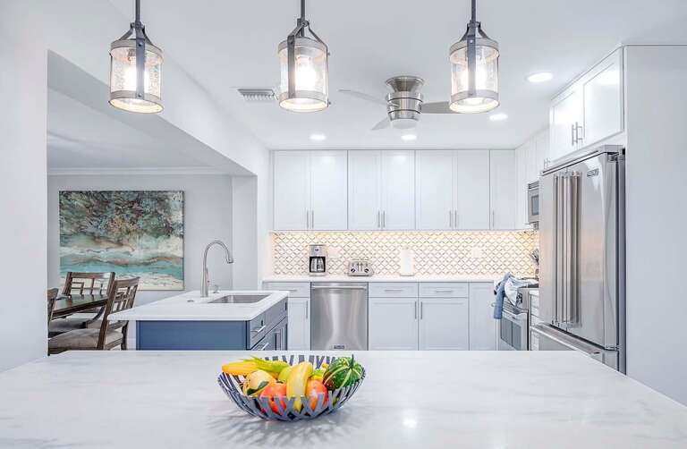 The Kitchen with Gas Stove