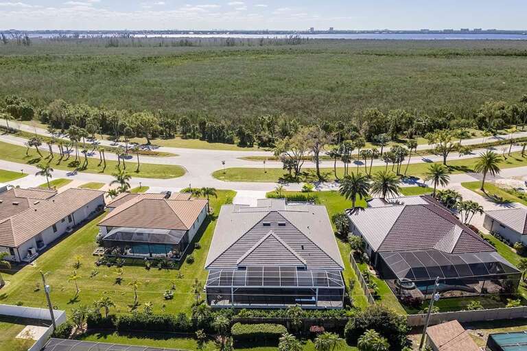 Villa Rosegarden Aerial View