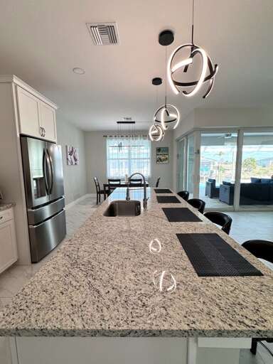 Kitchen with Large Island Great for Entertaining