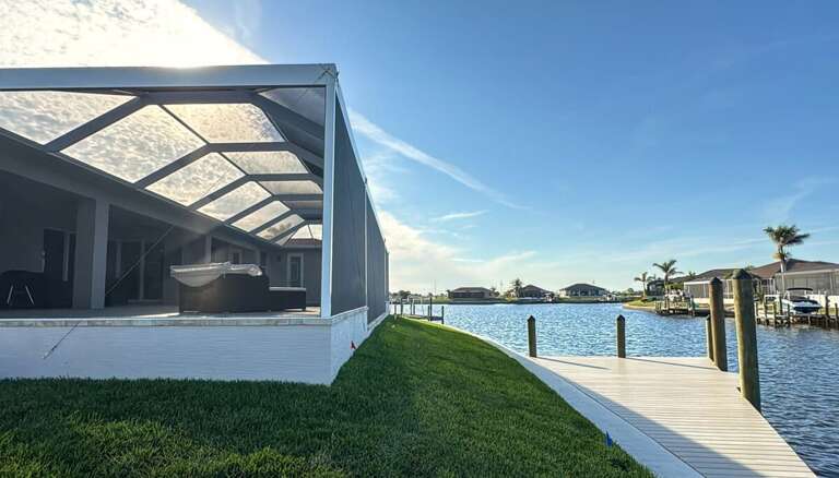 Large Dock Great for Fishing