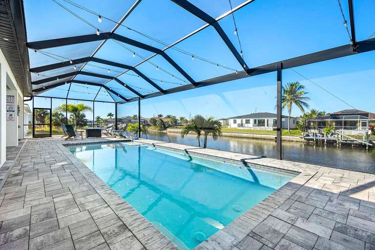 Electrically Heated Swimming Pool