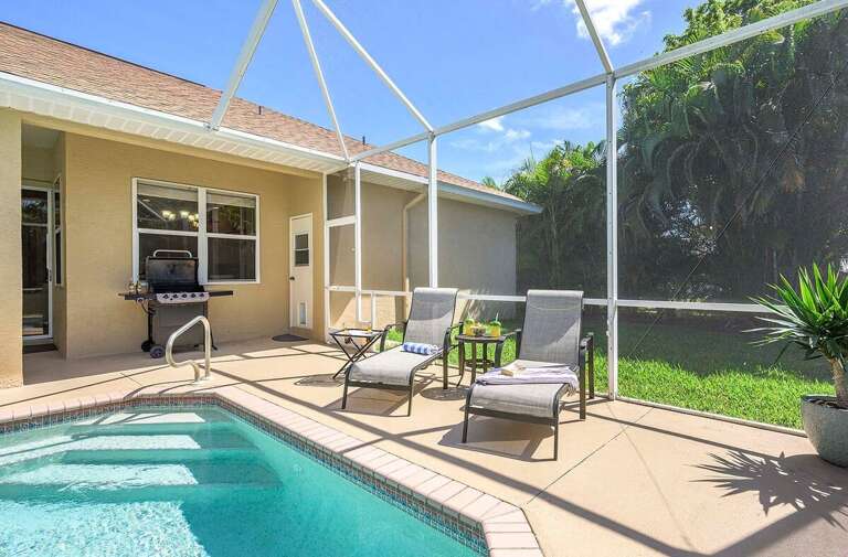 Fully Fenced in Backyard
