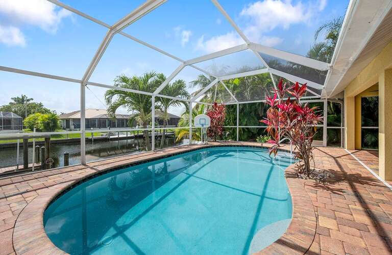 Eastern Facing Pool with Surrounded By Lush Landscape