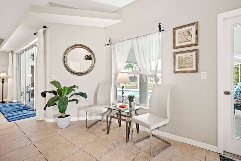 Additional Seating and Relaxing Area with Views of the Kitchen or Lanai