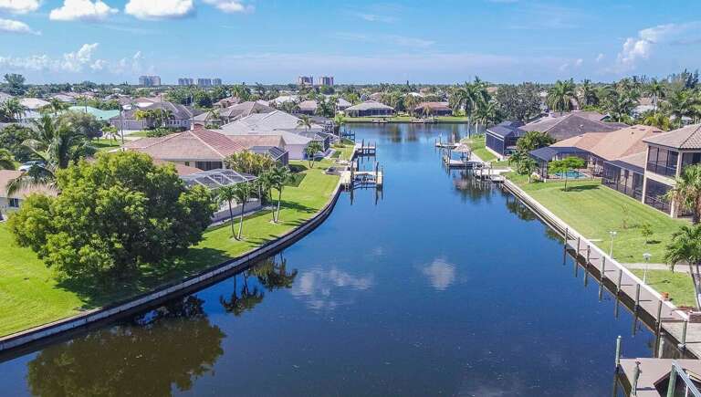 Gulf Access Canal at Villa Scarlett