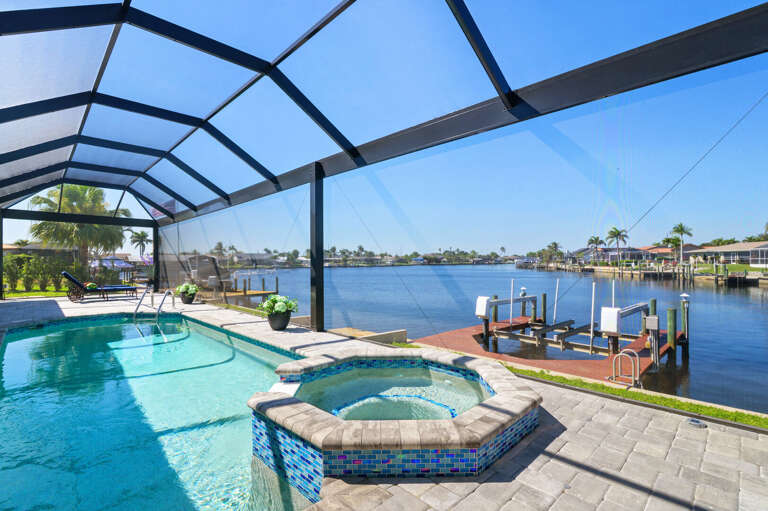 Take a Dip in the Pool or Just Relax in the Hot Tub