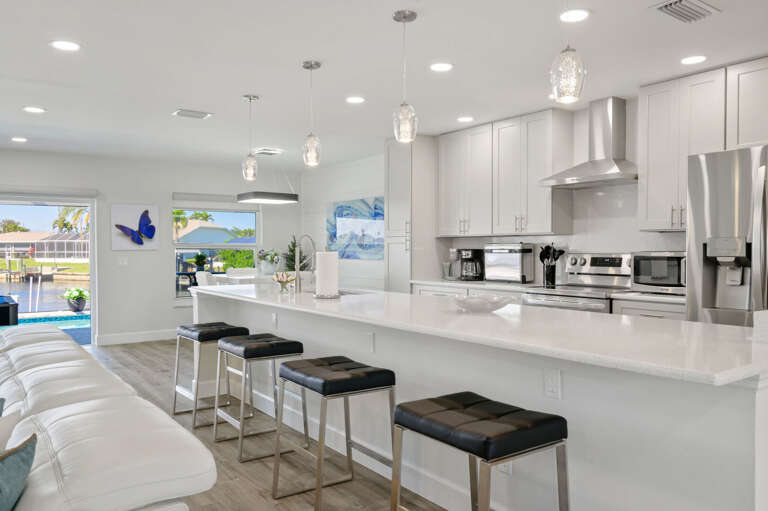 The Island offers plenty of Space to Gather and hang out