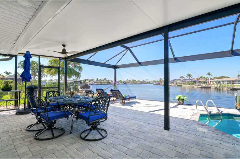 Large Lanai invites you to Relax and Recharge