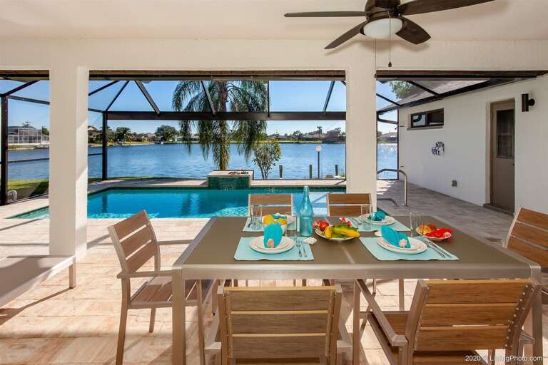 Outdoor Living at its Finest great for Al Fresco Dining