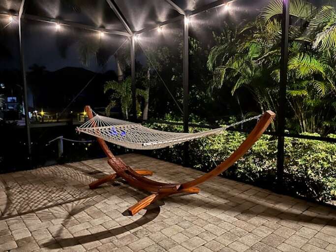 Relaxing in the Hammock