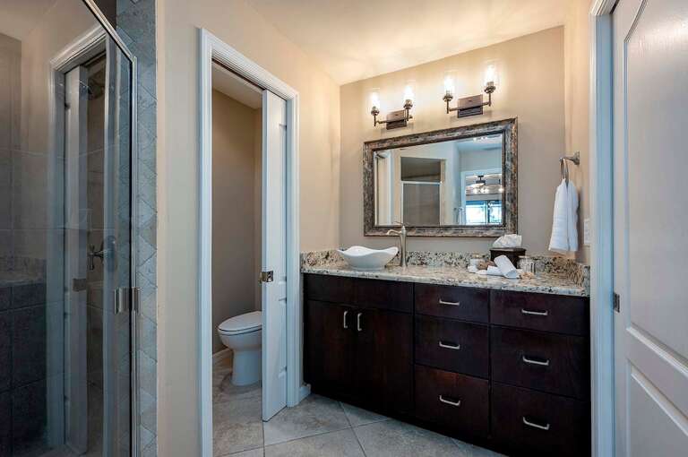 Main Bathroom Connected to Main King Bedroom
