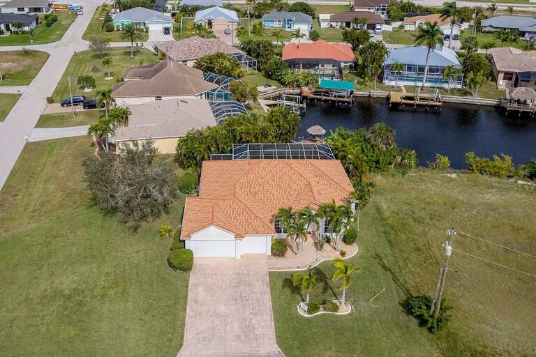 Bird Eye View of Villa Sunshine