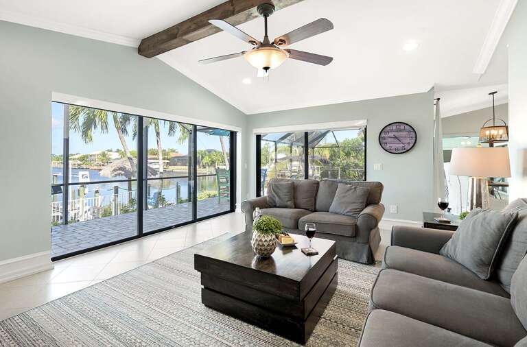 Relax and Enjoy Amazing Views from the Family Living Room