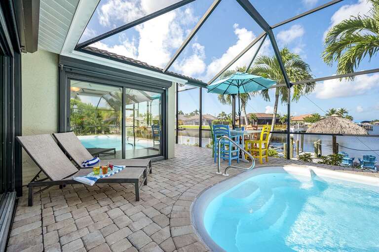 Relax on the Lounges and Watch the Florida Wild Life