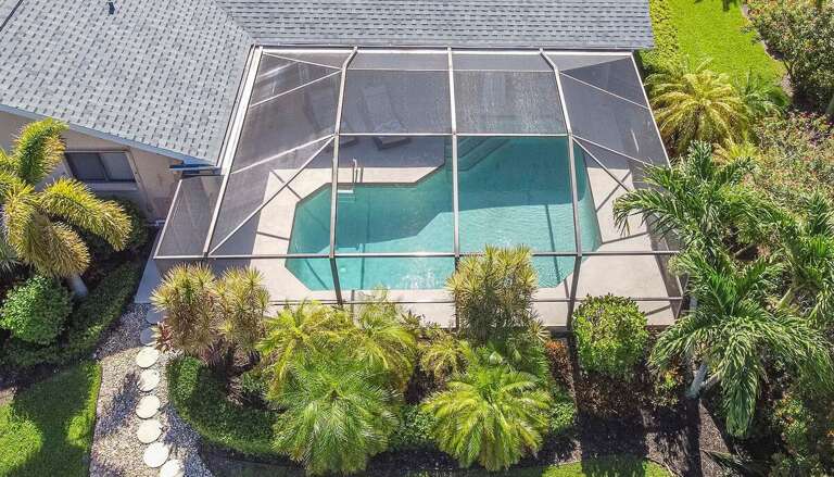 Aerial View of the Pool
