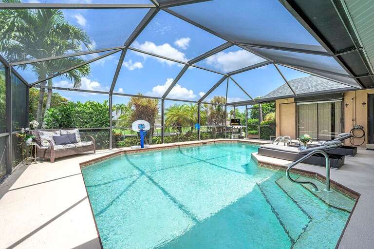 Pool Area with Shallow and Deep Area