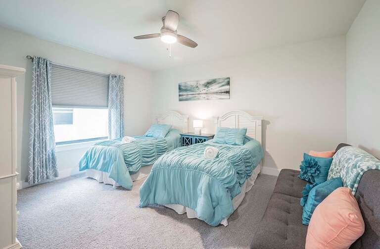 Guest Bedroom 2 with Twin Size Beds