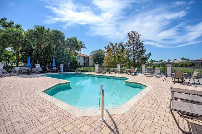 Community Pool at Cape Harbor with Shallow Entrance