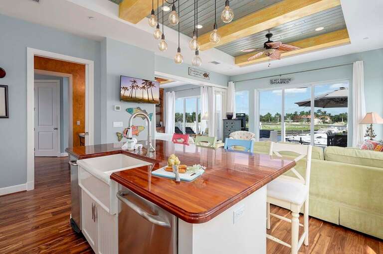 Main Living with Kitchen Being the Center of the Home