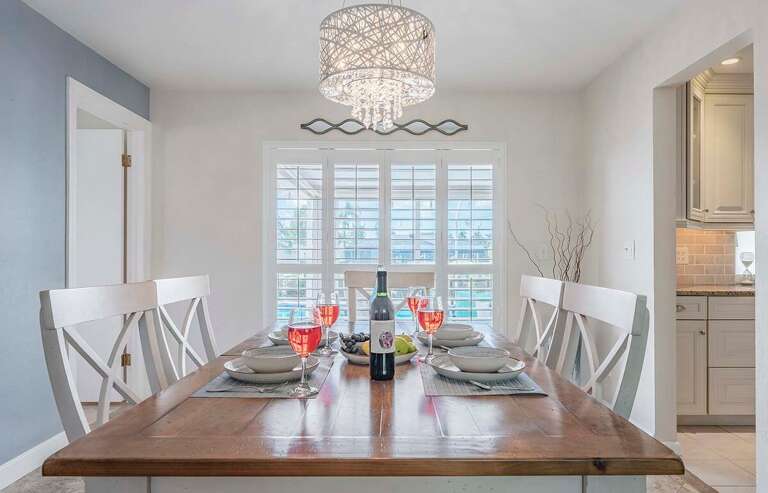 Formal Dining with View of the Lanai