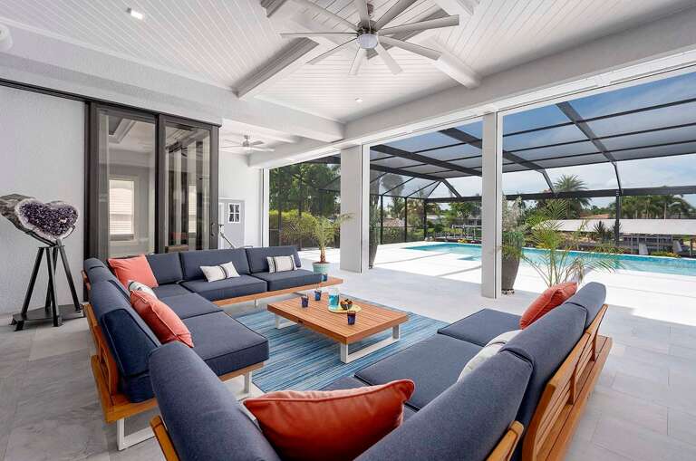 Welcome to the Oversized Pool Space and Covered Lanai