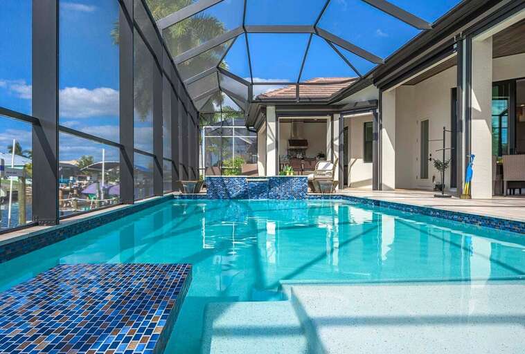 Electrically Heated Swimming Pool